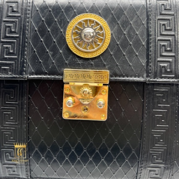 Versace top handle sunburst bag - Picture 2 of 16